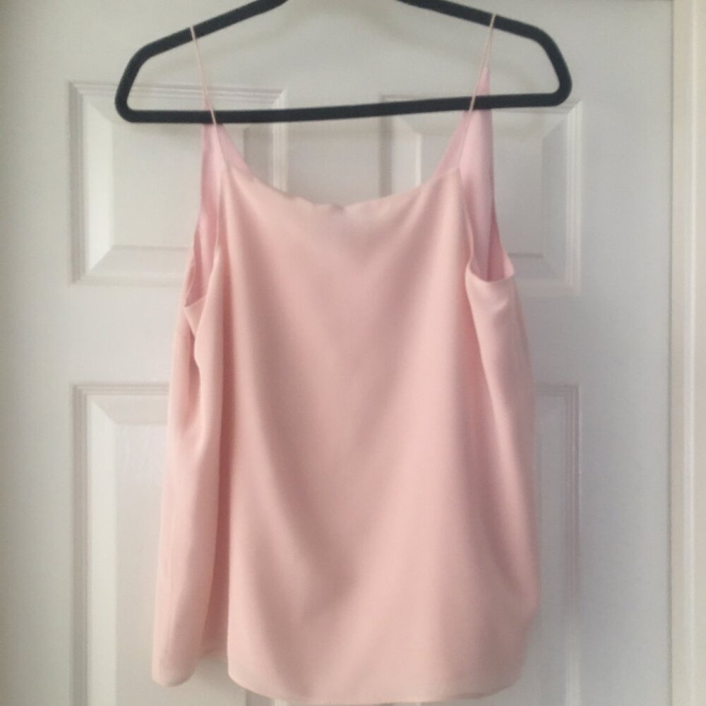 New  Silk Shell Pink V-Neck Camisole by Saba -- Gorgeous
